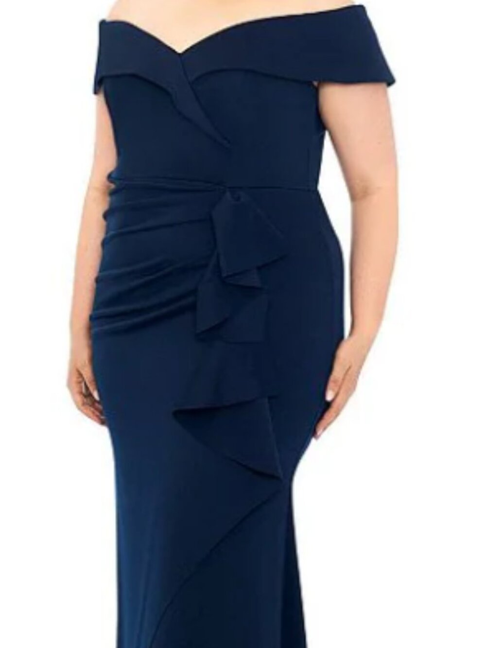 Xscape Plus Size 20 Mother of dress Midnight Blue